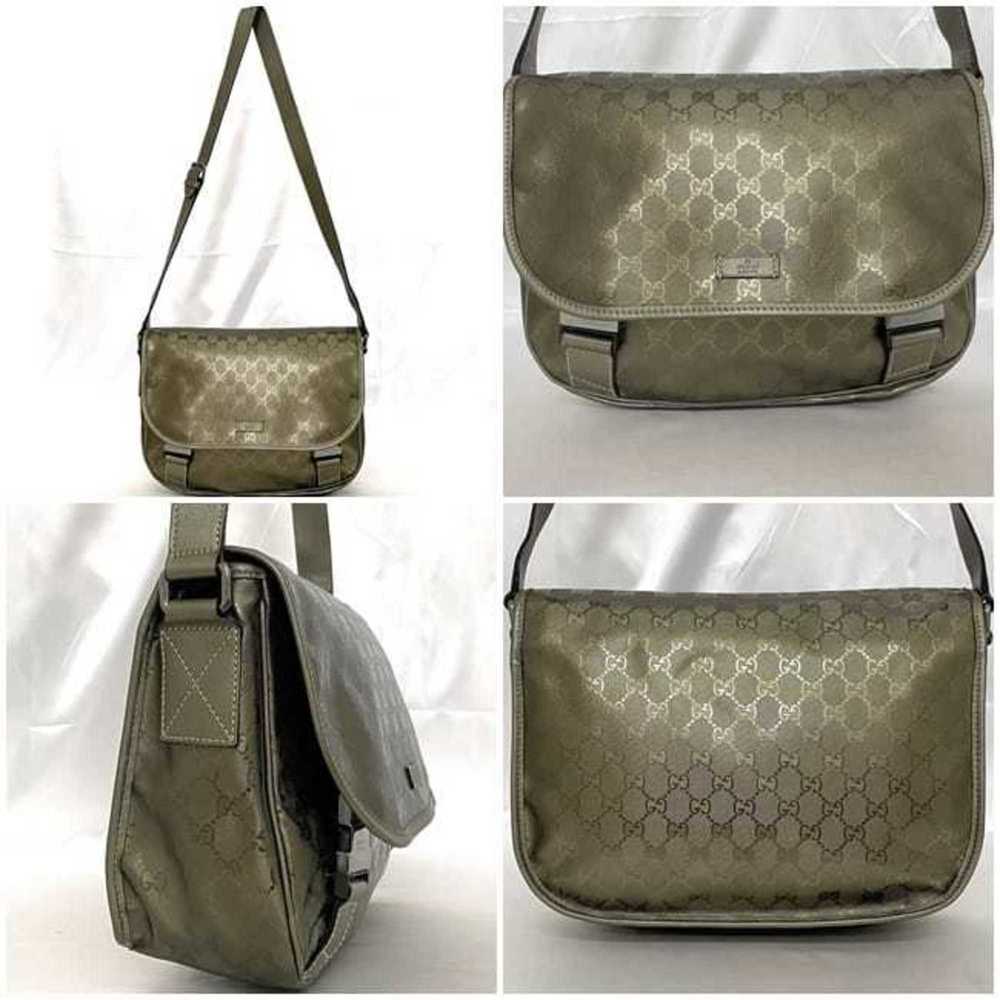 GUCCI Green Leather Shoulder Bag - Picture 3 of 11